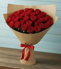 Букет Красные розы Милано в Средней Елюзани