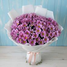 Букет цветов из:  Хризантемы в Средней Елюзани