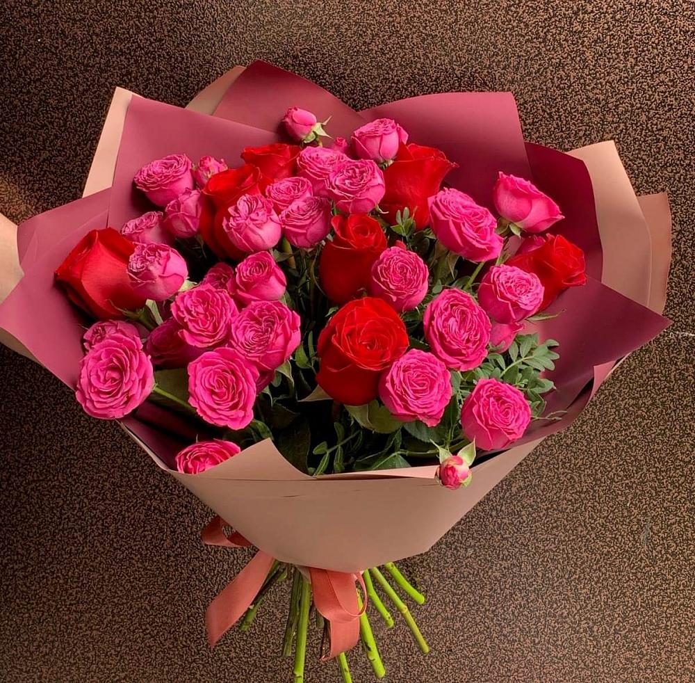 Букет В объятьях нежности в Средней Елюзани