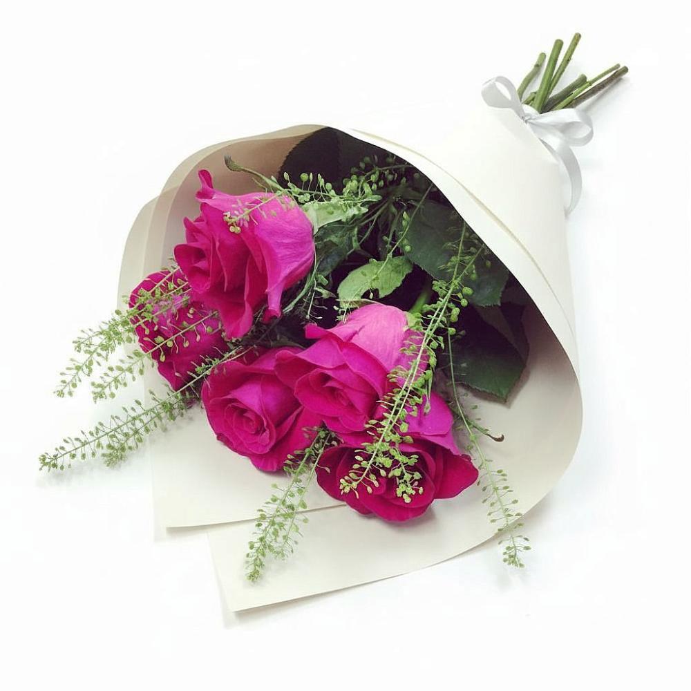 Букет цветов из: Розы в Средней Елюзани