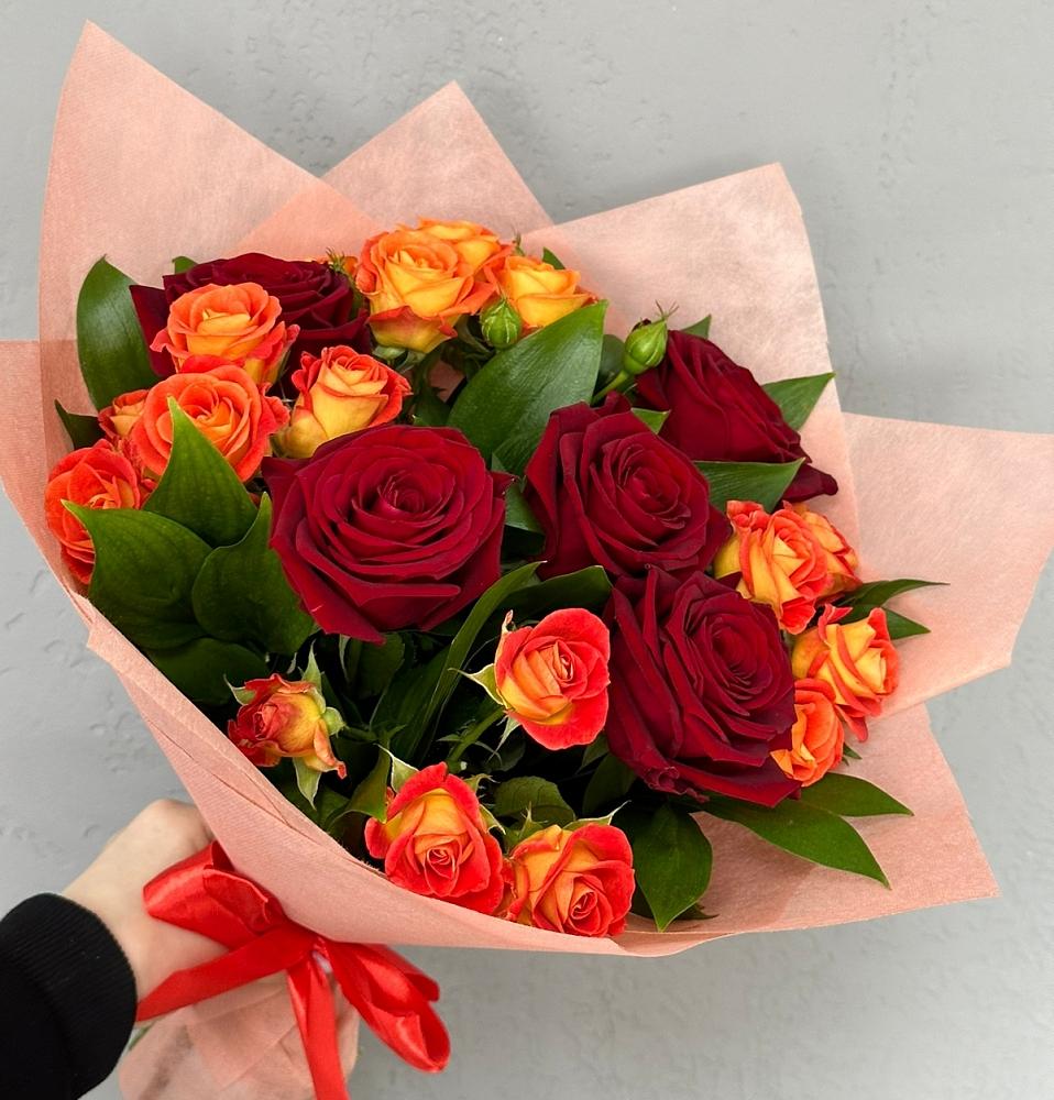 Букет Любовь и восторг в Средней Елюзани