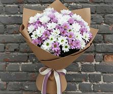 Букет цветов из:  Хризантемы в Средней Елюзани