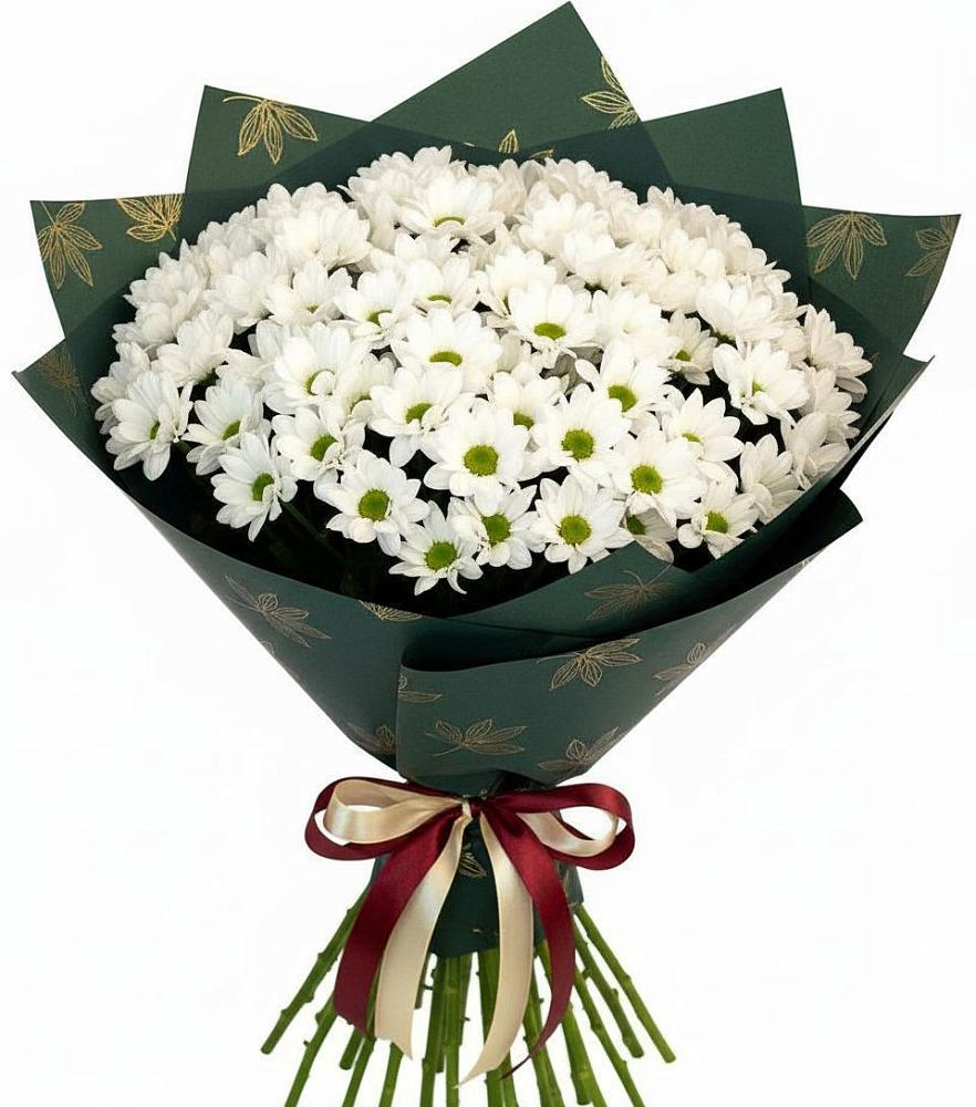 Букет цветов из: Хризантемы в Средней Елюзани