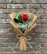 Букет цветов из:  Розы в Средней Елюзани