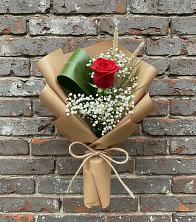 Букет цветов из:  Розы в Средней Елюзани