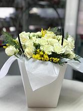 Цветочная композиция из Розы  в Средней Елюзани
