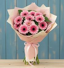 Букет цветов из:  Герберы в Средней Елюзани
