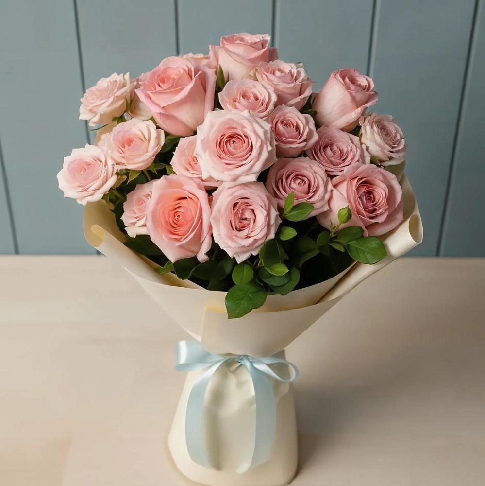 Букет Розовый шарм в Средней Елюзани