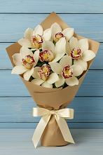 Букет цветов из:  Орхидеи и Розы в Средней Елюзани